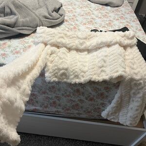 Cozy Cream Cable Knit Sweater